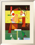 Zersetzte Spannung Posters par Wassily Kandinsky