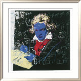 Beethoven, c.1987 (blue face) Plakaty autor Andy Warhol Beethoven, c.1987 (blue face) Plakaty autor Andy Warhol