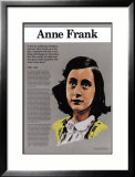 Les grands noms du XXe siècle, Anne Frank Affiches