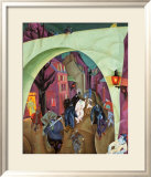 Die grüne Brücke II Kunstdrucke von Lyonel Feininger