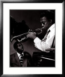 Howard McGhee y Miles Davis Arte por William P. Gottlieb