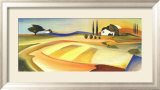 Fields of Tuscany Art by Heinz Kirchner