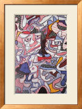1985 Hourloupe, 1963 Stampe di Jean Dubuffet 1985 Hourloupe, 1963 Stampe di Jean Dubuffet
