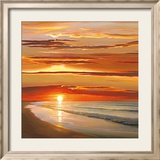 Sunset on the Water Kunstdrucke von Dan Werner