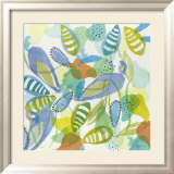 Seaflower Blue Lámina por Katherina Frey