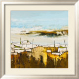 Peaceful Village II Art by Emiliana Cordaro