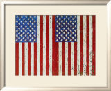 Jasper Johns - Flags, I, 1973 Plakát Jasper Johns - Flags, I, 1973 Plakát