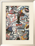 Composizione, 1963 Stampa di Jean Dubuffet Composizione, 1963 Stampa di Jean Dubuffet