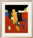 Footballers Pósters por Nicolas De Staël Footballers Pósters por Nicolas De Staël