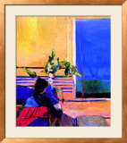 Ragazza con pianta Poster di Richard Diebenkorn Ragazza con pianta Poster di Richard Diebenkorn