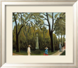 Luxemburg Garden Pósters por Henri Rousseau