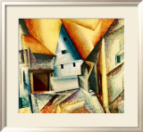 Oberes Weimar Kunstdruck von Lyonel Feininger