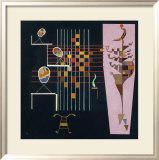 Les Trois Ovales, c.1942 Affiches par Wassily Kandinsky