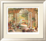 French Door Poster par Susan Mink Colclough