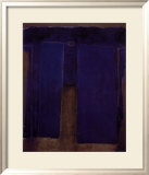 Composition Ultramarine Poster par Antoni Tapies