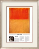 Twentieth Century Art Masterpieces -Mark Rothko - Orange and Tan Sztuka autor Mark Rothko Twentieth Century Art Masterpieces -Mark Rothko - Orange and Tan Sztuka autor Mark Rothko