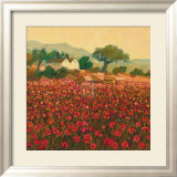 Poppy Field near Aix-En-Provence Posters av Hazel Barker Poppy Field near Aix-En-Provence Posters av Hazel Barker