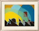 Dancing Willows Print by Arthur G. Dove