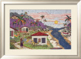 Island Sunset Pósters por Andrea Beloff