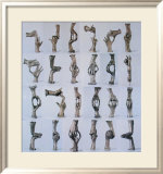 Fifteen Pairs of Hands, 1996 Posters by Bruce Nauman