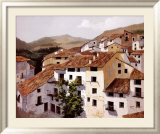 Pueblo en la montaña Pósters por Jose Barbera
