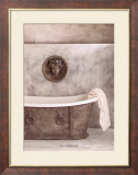 Baignoire Affiche par Lilo Raymond