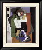 The Accordion Player Plakater af Gino Severini