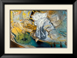 Lit et Deux Tables de Nuit Prints by Salvador Dalí