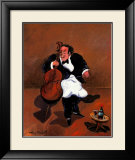 Violonchelista y vino tinto Láminas por Guy Buffet Violonchelista y vino tinto Láminas por Guy Buffet