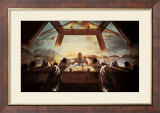 Das Abendmahl Poster von Salvador Dalí