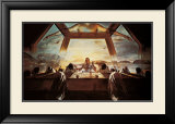 Das Abendmahl Kunstdrucke von Salvador Dalí