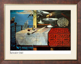Nature morte vivante Affiches par Salvador Dalí