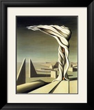 J'Ai Vu Trois Cites, 1944 Plakater af Kay Sage
