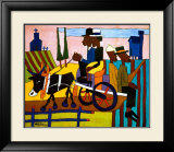 Chemin de l'église Posters par William H. Johnson