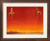 Les éléphants, 1948 Posters par Salvador Dalí