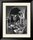 Dream, c.1935 Posters by M. C. Escher