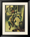 The Crapshooters Posters av Thomas Hart Benton