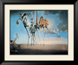La tentation de Saint-Antoine, 1946 Affiches par Salvador Dalí