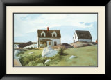 Houses Of Squam Light Poster par Edward Hopper