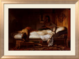 The Death of Cleopatra Láminas por Jean André Rixens The Death of Cleopatra Láminas por Jean André Rixens