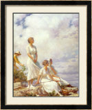 Nuages d'été (1917) Affiche par Charles Courtney Curran