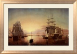 Boston Harbor Láminas por Fitz Hugh Lane