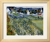 Vignes à Auvers, 1890 Affiches par Vincent van Gogh