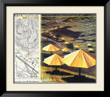 The Yellow Umbrellas II Póster por Christo