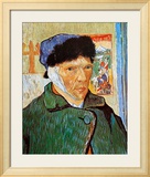 Self-Portrait with Bandaged Ear, c.1889 Posters by Vincent van Gogh