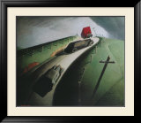 Death on the Ridge Road Affiches par Grant Wood