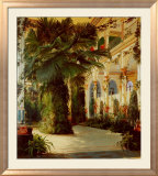 Interior of a Palm House Posters av Karl Blechen Interior of a Palm House Posters av Karl Blechen