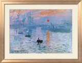 Impression Soleil Levant Poster by Claude Monet