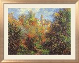 Jardin de Bordighera Affiches par Claude Monet