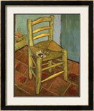 Vincent's Chair, 1888 Pósters por Vincent van Gogh Vincent's Chair, 1888 Pósters por Vincent van Gogh